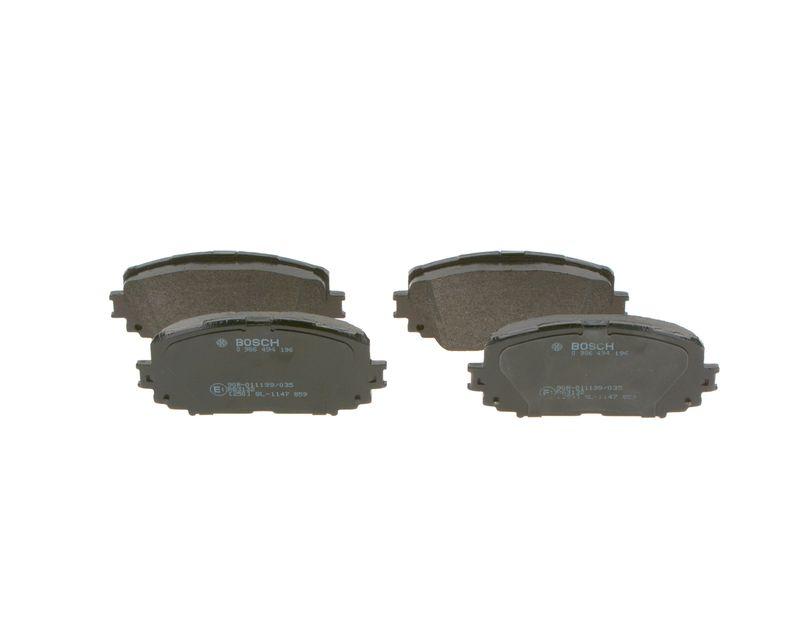Kit de plaquettes de frein, frein à disque BOSCH 0 986 494 196