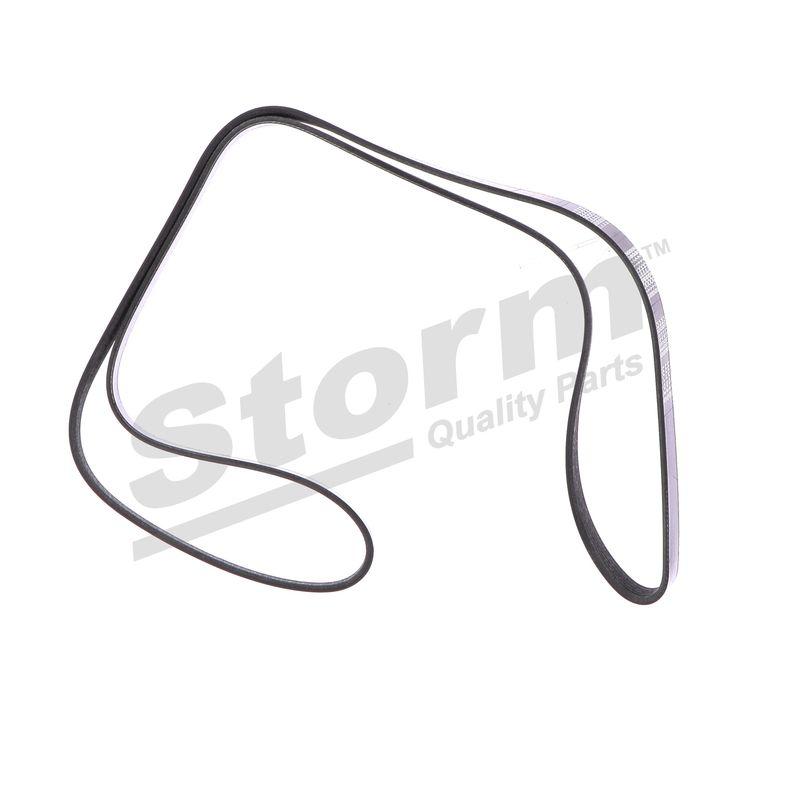 Courroie trapézoïdale à nervures STORM QUALITY PARTS STO6PK1792