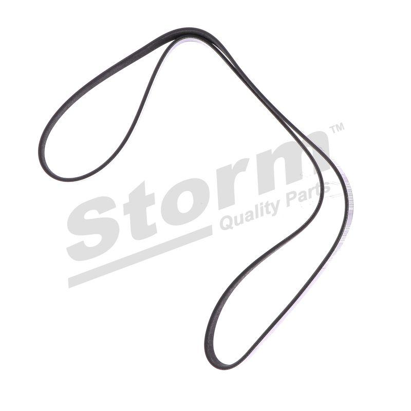 Courroie trapézoïdale à nervures STORM QUALITY PARTS STO6PK1563