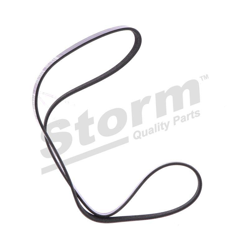 Courroie trapézoïdale à nervures STORM QUALITY PARTS STO5PK1200