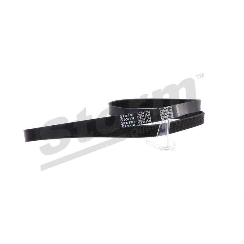 Courroie trapézoïdale à nervures STORM QUALITY PARTS STO6PK1390