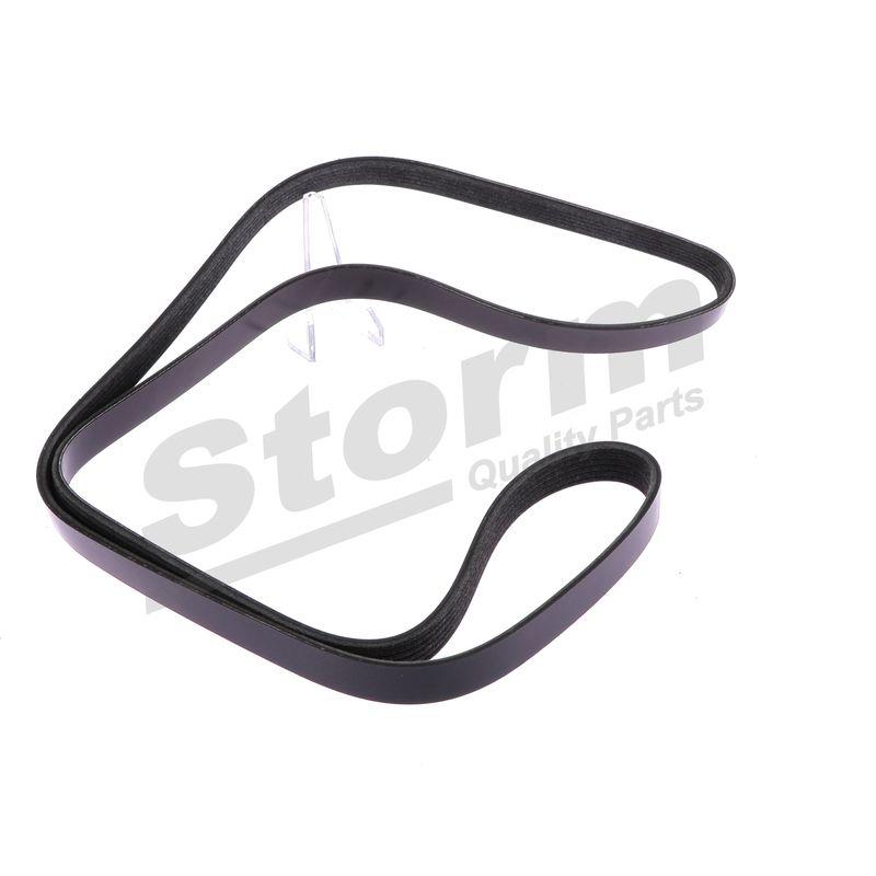Courroie trapézoïdale à nervures STORM QUALITY PARTS STO6PK1713