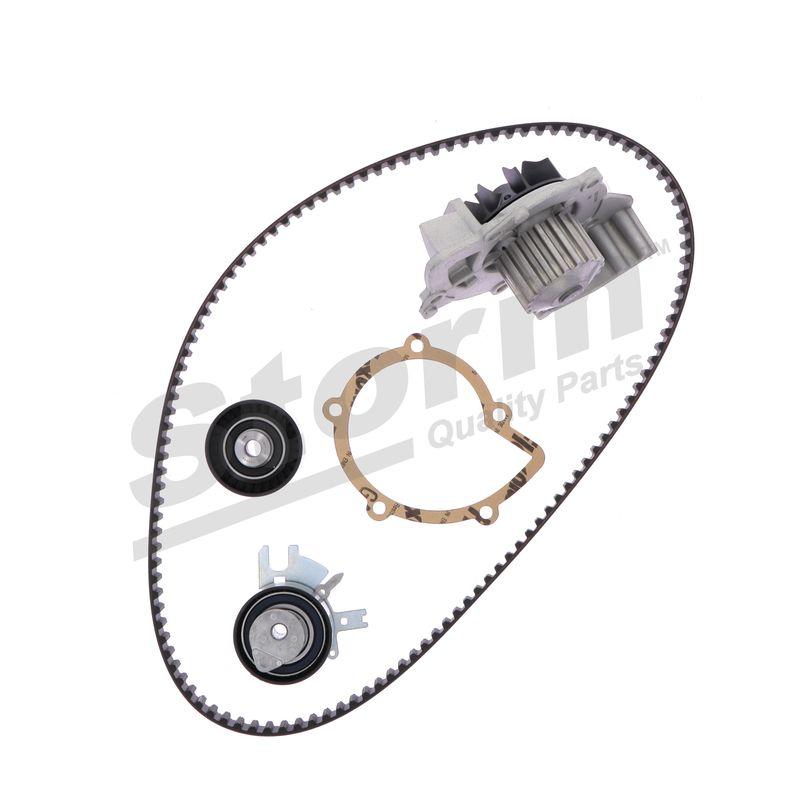 Pompe à eau + kit de courroie crantée STORM QUALITY PARTS 904595KP