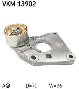 Poulie de tension, courroie crantée SKF VKM 13902