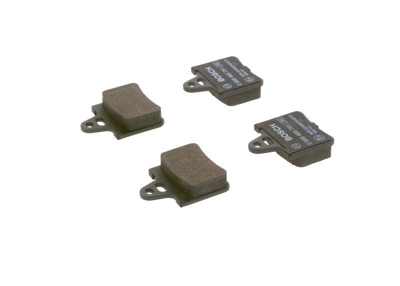 Kit de plaquettes de frein, frein à disque BOSCH 0 986 465 751