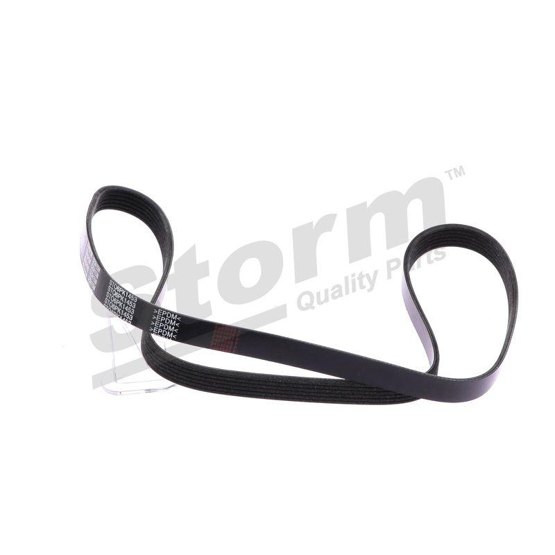 Courroie trapézoïdale à nervures STORM QUALITY PARTS STO6PK1453