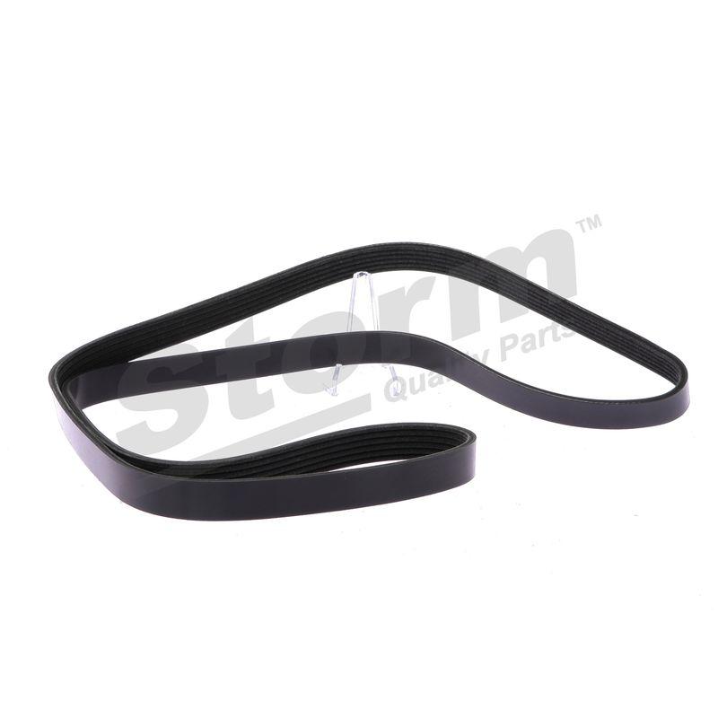 Courroie trapézoïdale à nervures STORM QUALITY PARTS STO6PK1638