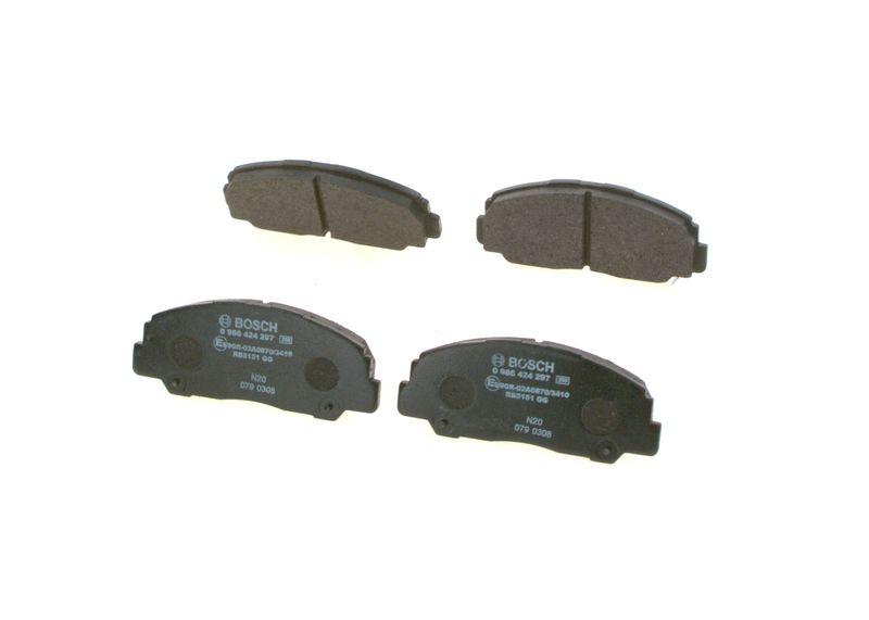 Kit de plaquettes de frein, frein à disque BOSCH 0 986 424 297