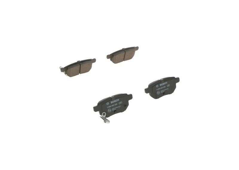 Kit de plaquettes de frein, frein à disque BOSCH 0 986 494 328