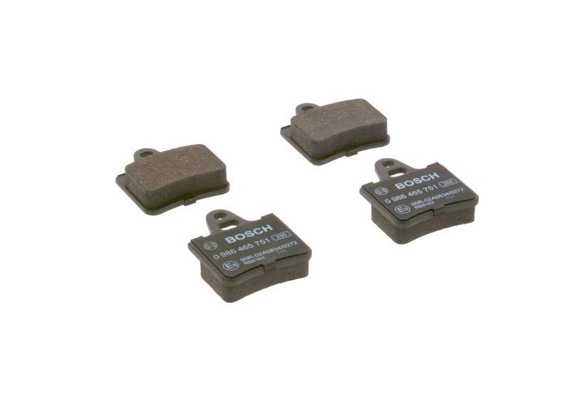 Kit de plaquettes de frein, frein à disque BOSCH 0 986 465 751