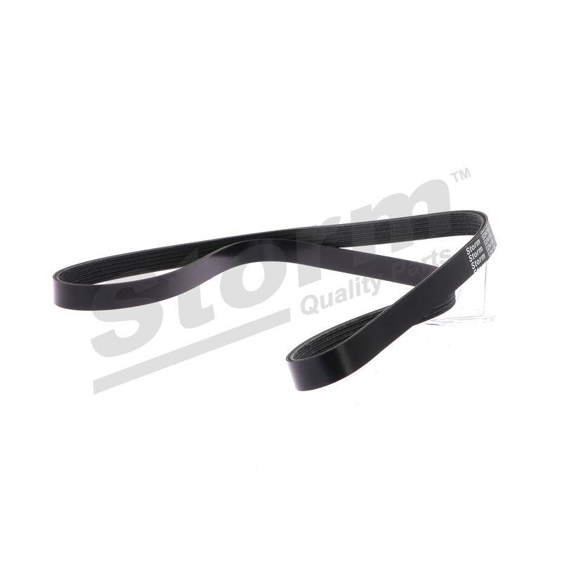 Courroie trapézoïdale à nervures STORM QUALITY PARTS STO6PK1563