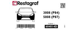Kit de clip de fixation, carrosserie RESTAGRAF 604014D