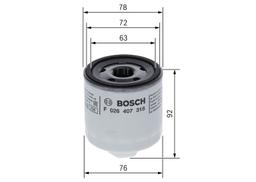 Filtre à huile BOSCH F026407318
