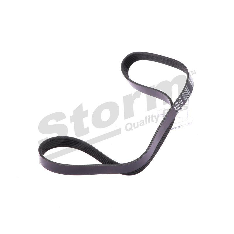 Courroie trapézoïdale à nervures STORM QUALITY PARTS STO6PK1153
