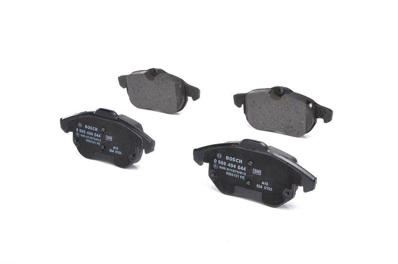 Kit de plaquettes de frein, frein à disque BOSCH 0 986 494 044
