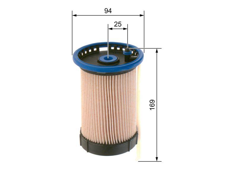 Filtre à carburant BOSCH F026402254
