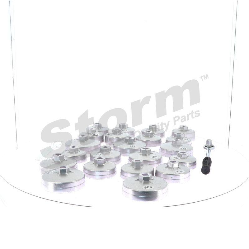 Kit clé coiffe pour filtre à huile STORM QUALITY PARTS 555509