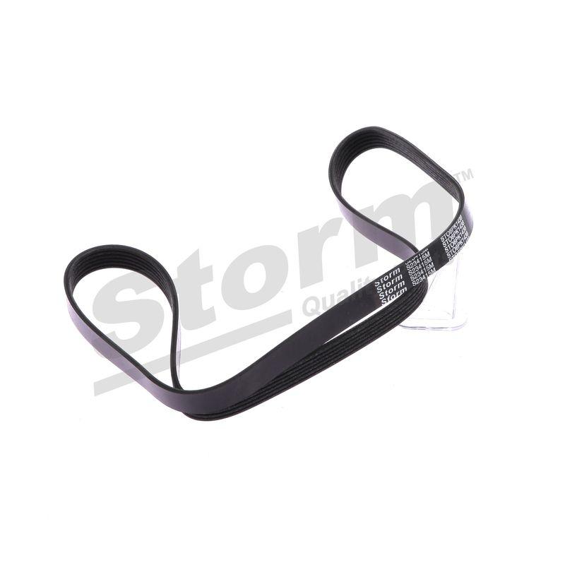 Courroie trapézoïdale à nervures STORM QUALITY PARTS STO6PK1438