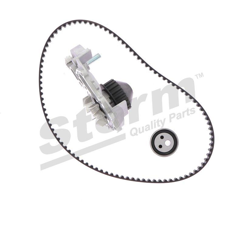 Pompe à eau + kit de courroie crantée STORM QUALITY PARTS 5550057KP
