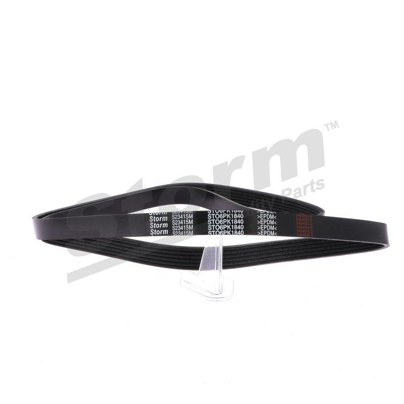 Courroie trapézoïdale à nervures STORM QUALITY PARTS STO6PK1840