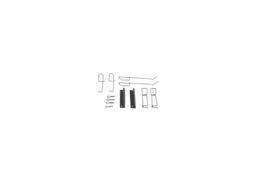 Kit d'accessoires, plaquette de frein à disque BOSCH 1987474195