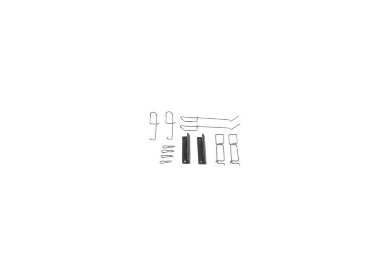 Kit d'accessoires, plaquette de frein à disque BOSCH 1987474195