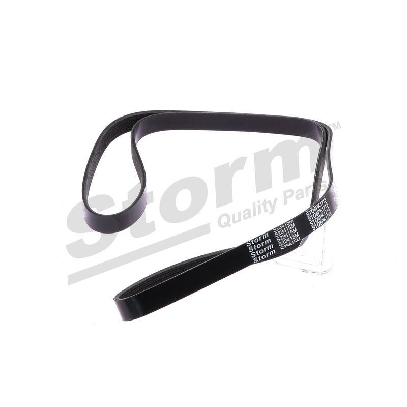 Courroie trapézoïdale à nervures STORM QUALITY PARTS STO6PK1713