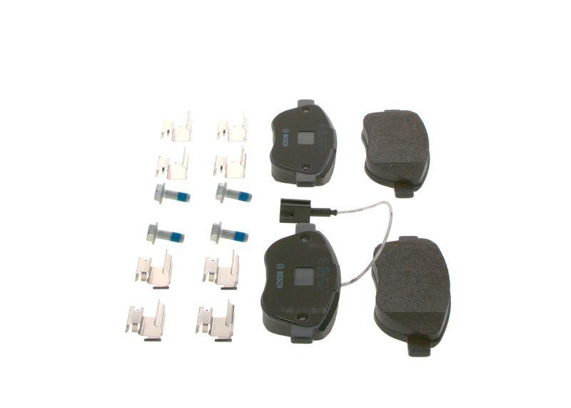 Kit de plaquettes de frein, frein à disque BOSCH 0986424596