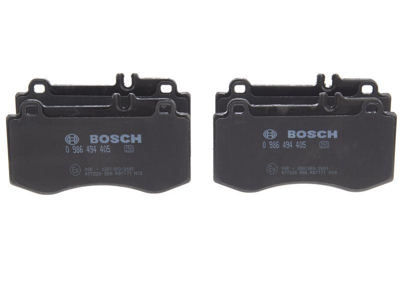 Kit de plaquettes de frein, frein à disque BOSCH 0 986 494 405