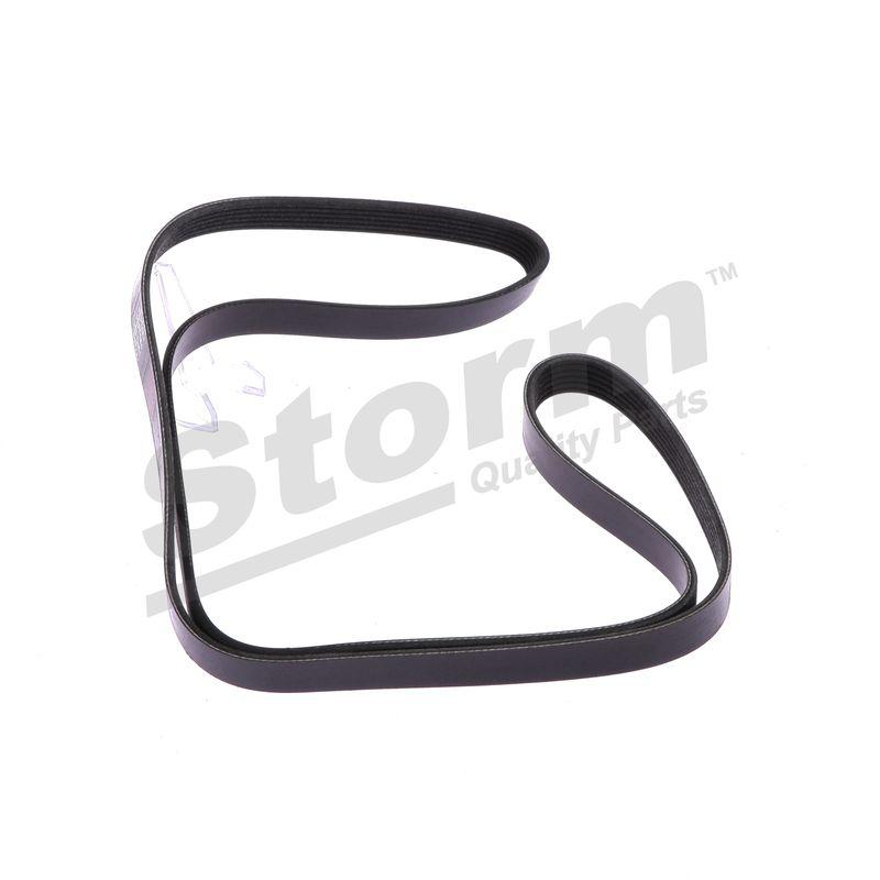 Courroie trapézoïdale à nervures STORM QUALITY PARTS STO6PK1775