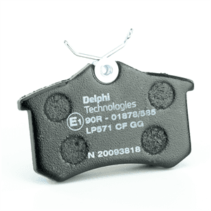 Kit de plaquettes de frein, frein à disque DELPHI LP571
