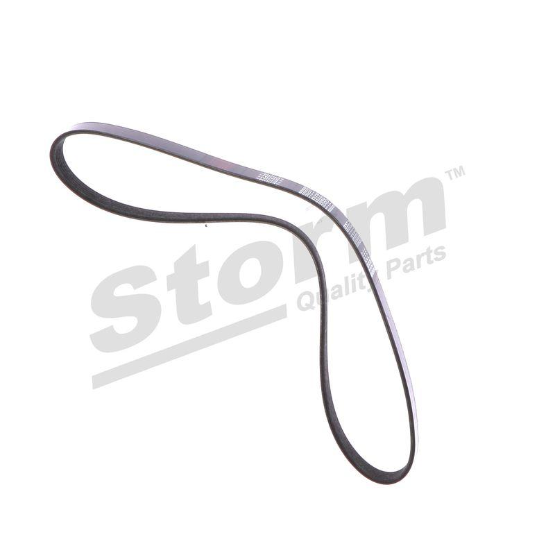 Courroie trapézoïdale à nervures STORM QUALITY PARTS STO6PK1038
