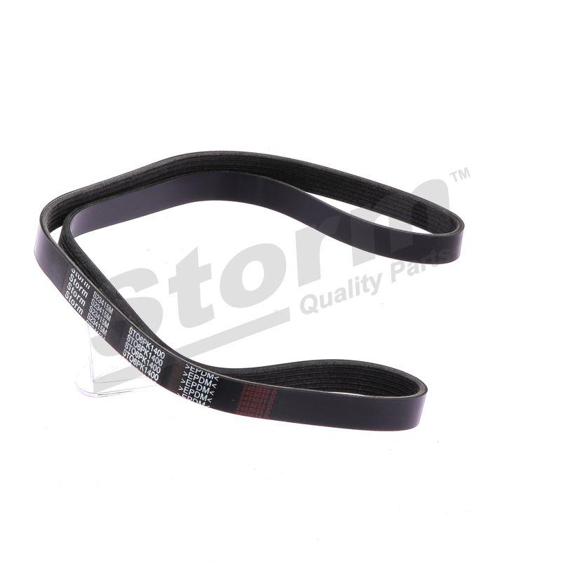 Courroie trapézoïdale à nervures STORM QUALITY PARTS STO6PK1400