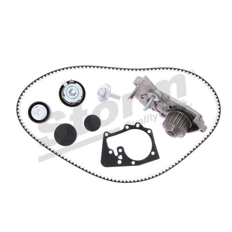 Pompe à eau + kit de courroie crantée STORM QUALITY PARTS 914560KP