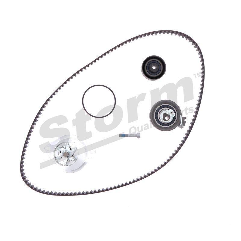 Pompe à eau + kit de courroie crantée STORM QUALITY PARTS 904470KP