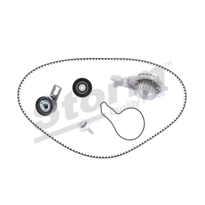 Pompe à eau + kit de courroie crantée STORM QUALITY PARTS 904546KP