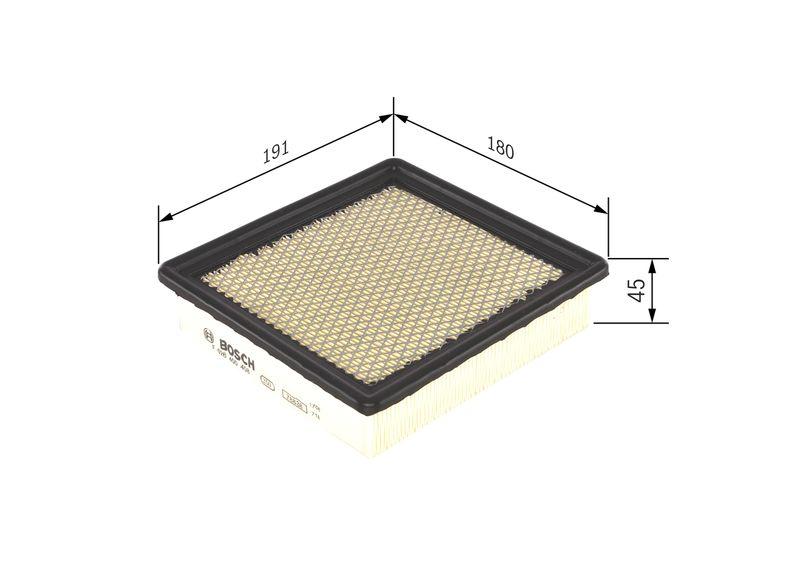 Filtre à air BOSCH F 026 400 408