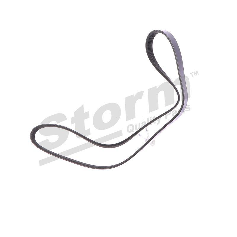 Courroie trapézoïdale à nervures STORM QUALITY PARTS STO6PK1095