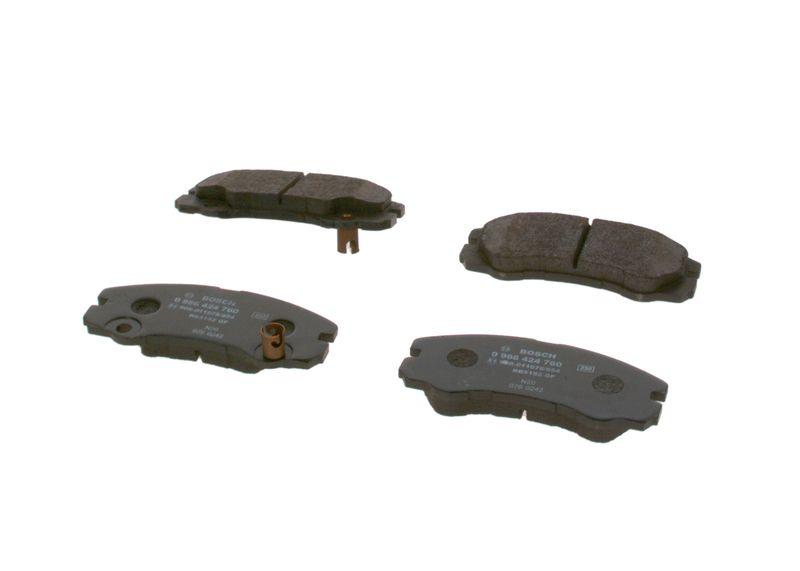 Kit de plaquettes de frein, frein à disque BOSCH 0 986 424 760