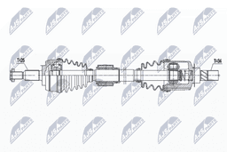 Arbre de transmission NTY NPW-RE-166