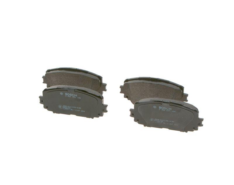 Kit de plaquettes de frein, frein à disque BOSCH 0 986 494 196