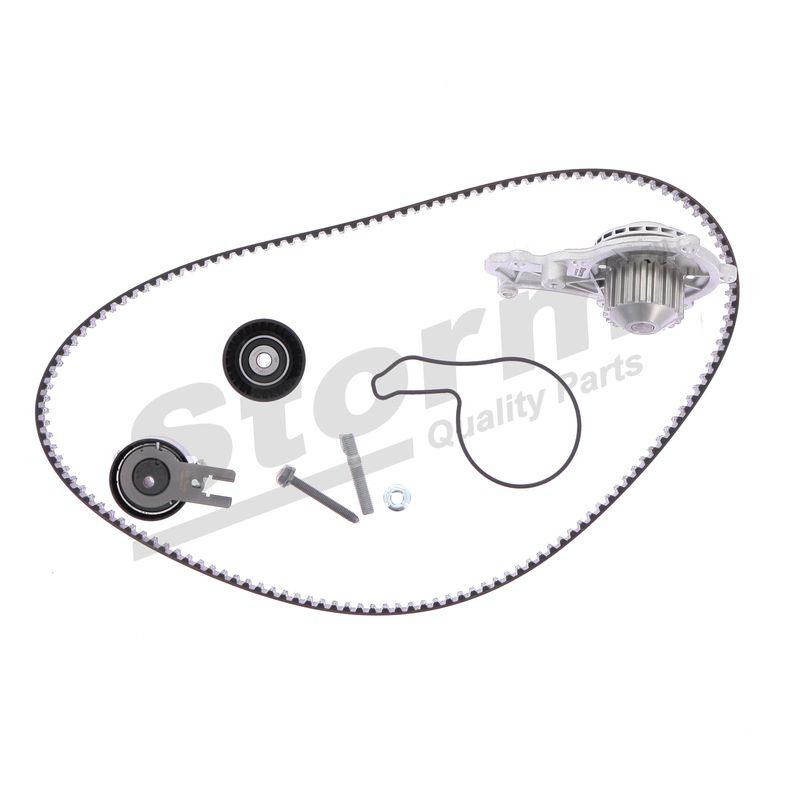 Pompe à eau + kit de courroie crantée STORM QUALITY PARTS 904487KP