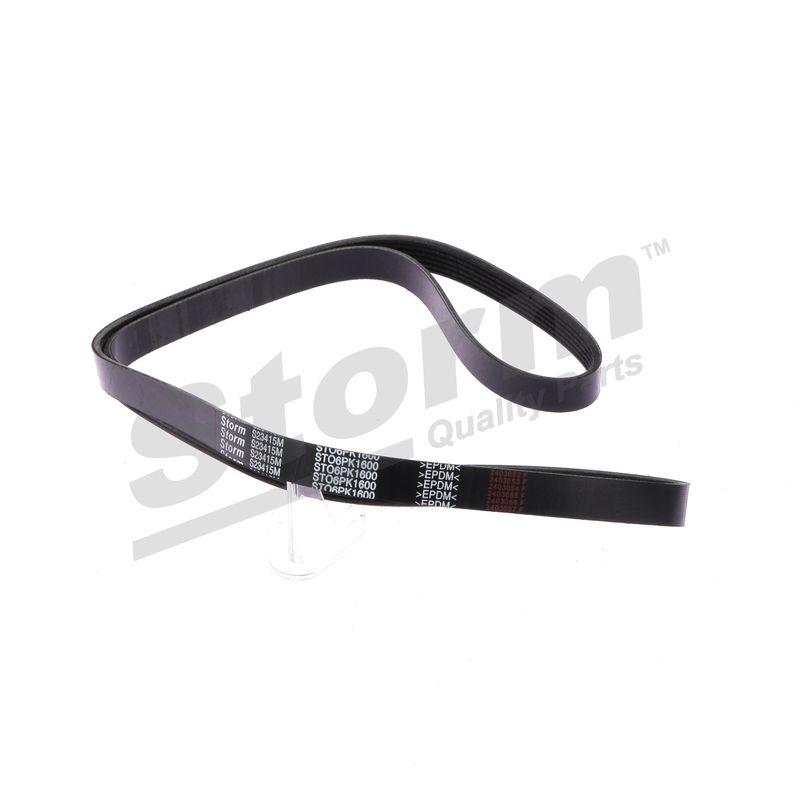 Courroie trapézoïdale à nervures STORM QUALITY PARTS STO6PK1600