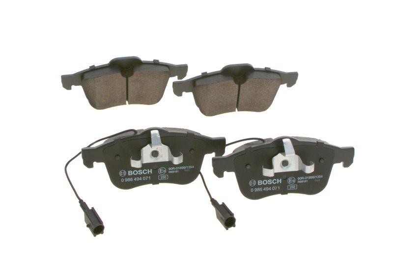 Kit de plaquettes de frein, frein à disque BOSCH 0 986 494 071