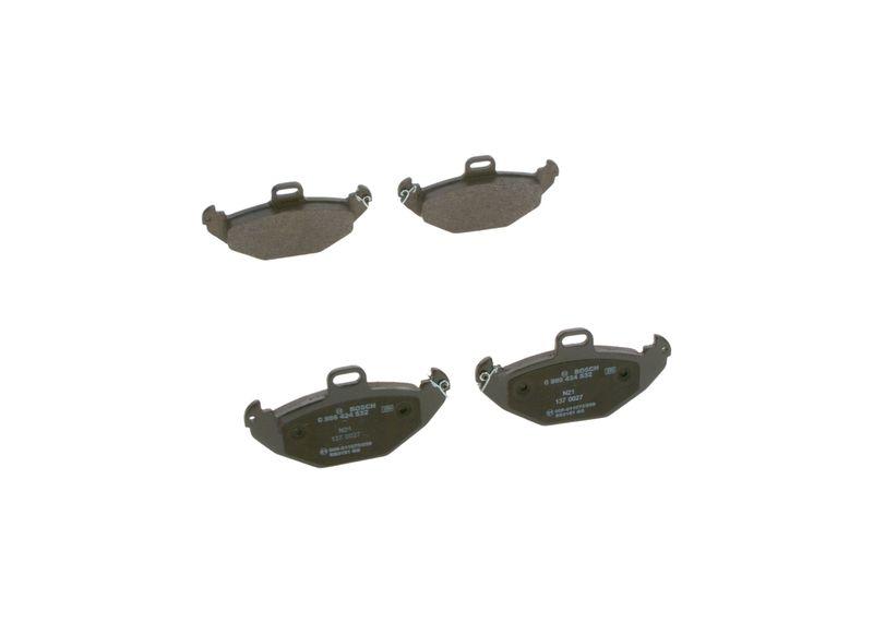 Kit de plaquettes de frein, frein à disque BOSCH 0 986 424 532