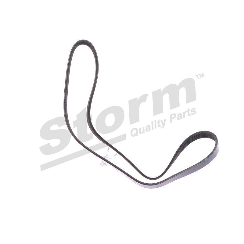 Courroie trapézoïdale à nervures STORM QUALITY PARTS STO6PK1095