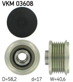 Poulie roue libre, alternateur SKF VKM 03608