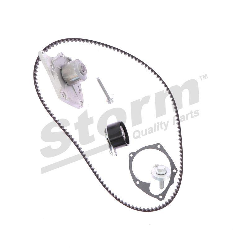 Pompe à eau + kit de courroie crantée STORM QUALITY PARTS 5550578KP