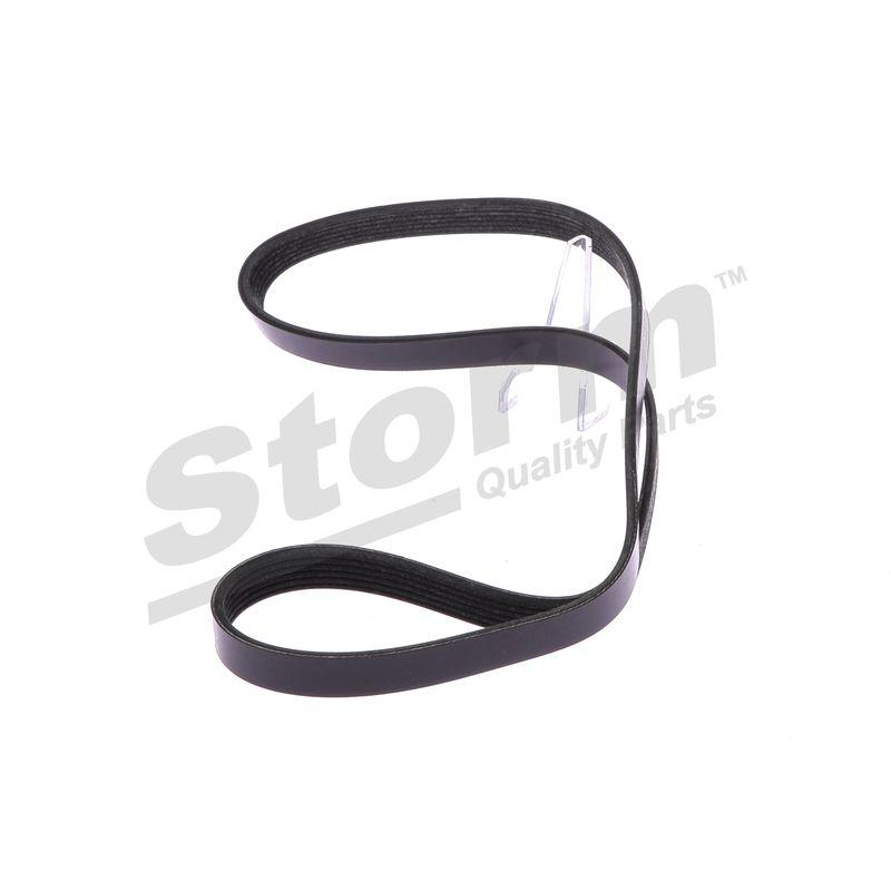 Courroie trapézoïdale à nervures STORM QUALITY PARTS STO6PK1113