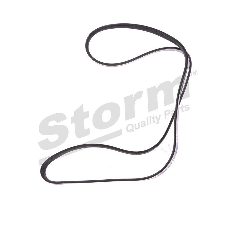 Courroie trapézoïdale à nervures STORM QUALITY PARTS STO6PK1390